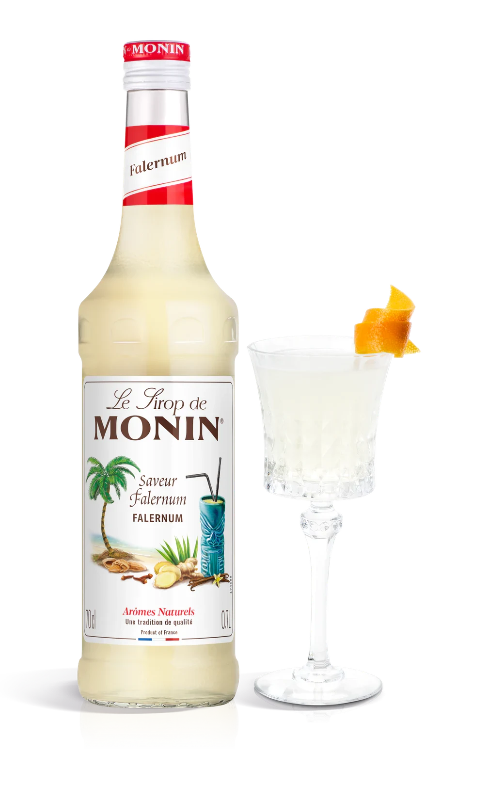 Monin sirup Falernum 0,7 l – láhev s připraveným nápojem