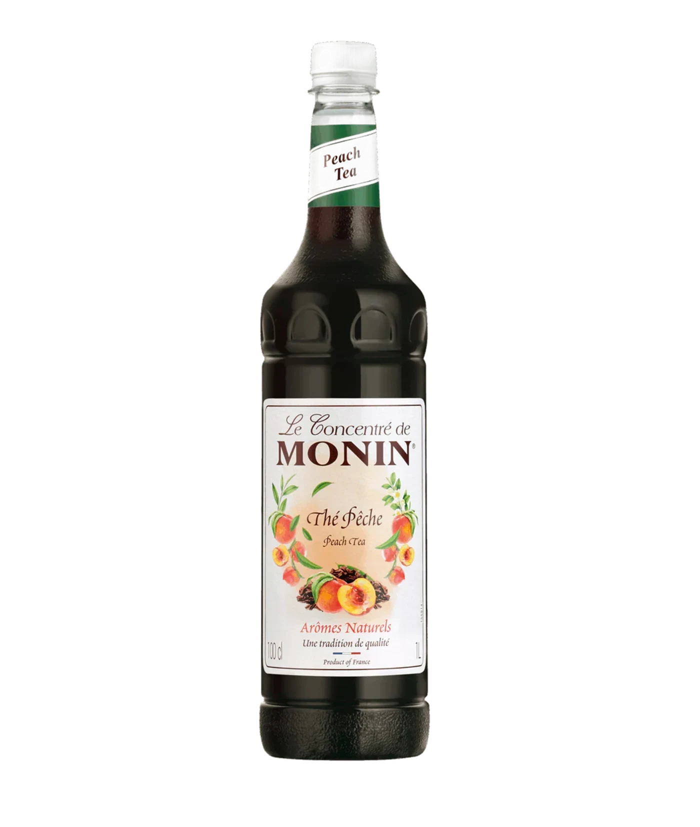 Monin koncentrát Broskev lce tea PET 1 l – produktové balení
