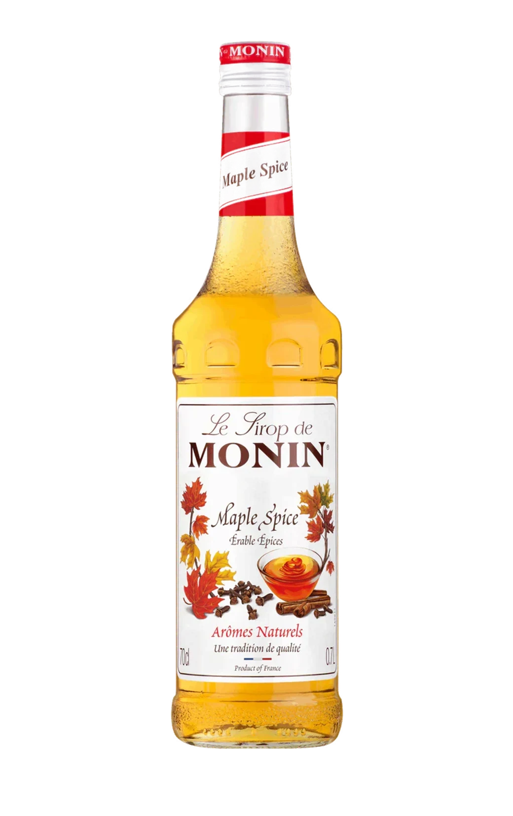 Monin sirup Javorový kořeněný 0,7 l – láhev sirupu