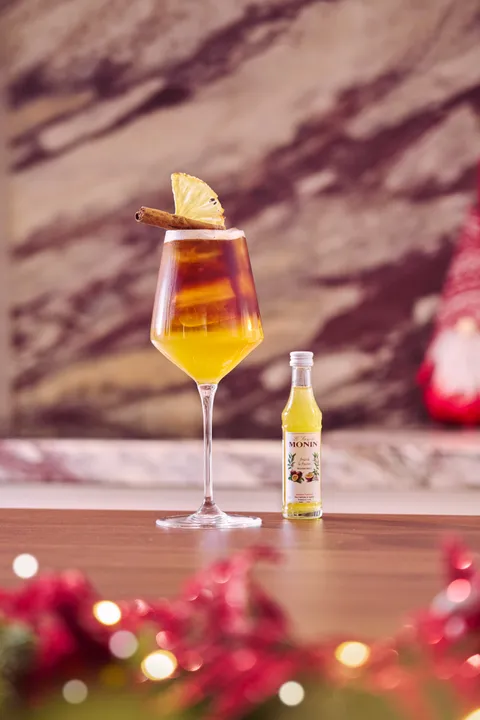 Maracujové espresso s ginger ale