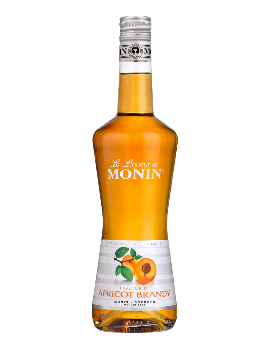 MONIN likér Apricot Brandy 20% — láhev likéru