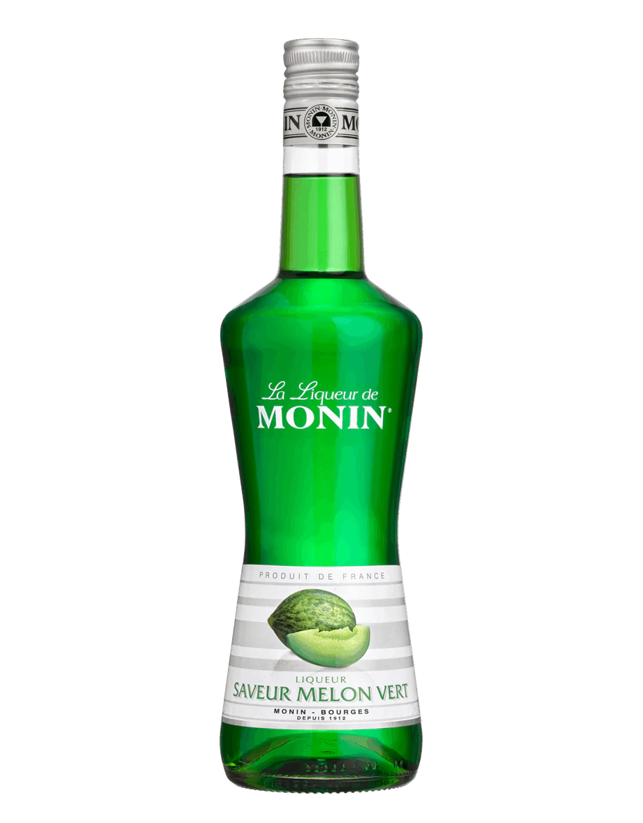 MONIN likér Meloun zelený 20% — láhev likéru