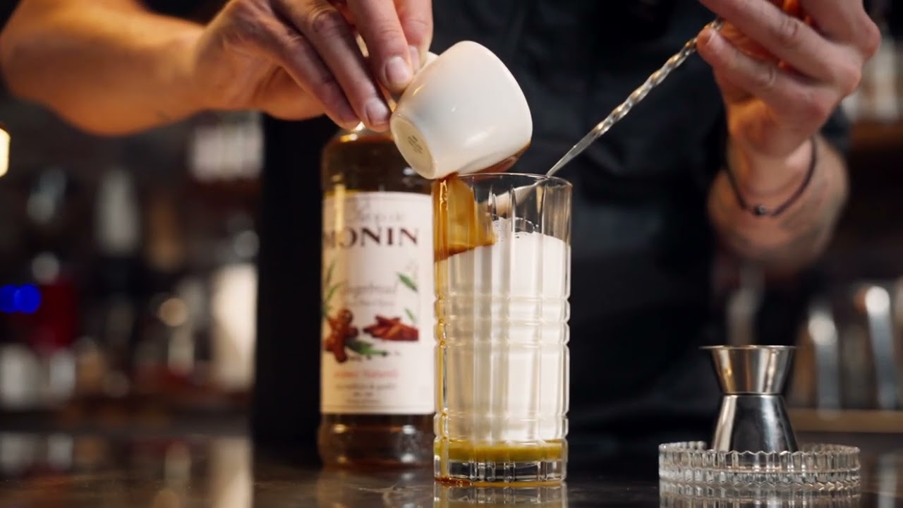 Latte s příchutí perníku