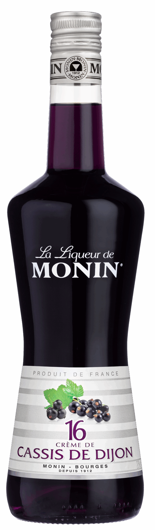 Monin likér Cassis de Dijon 16%