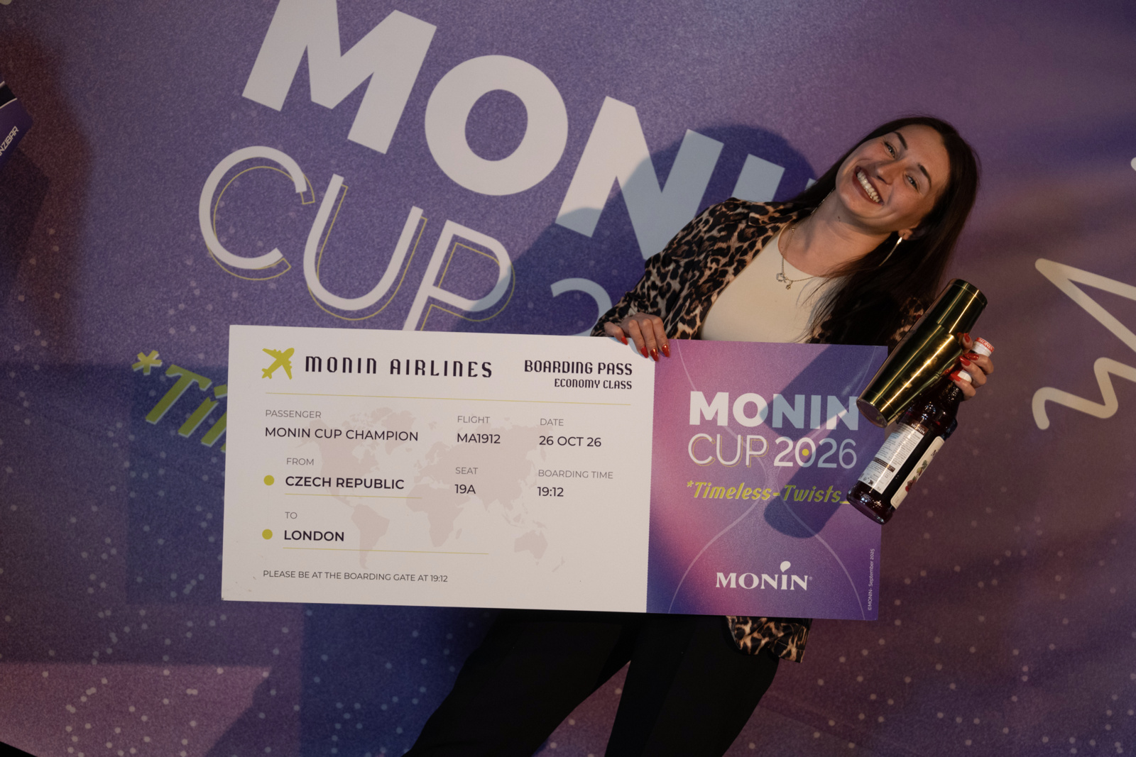Známe vítězku českého finále MONIN Cup 2026