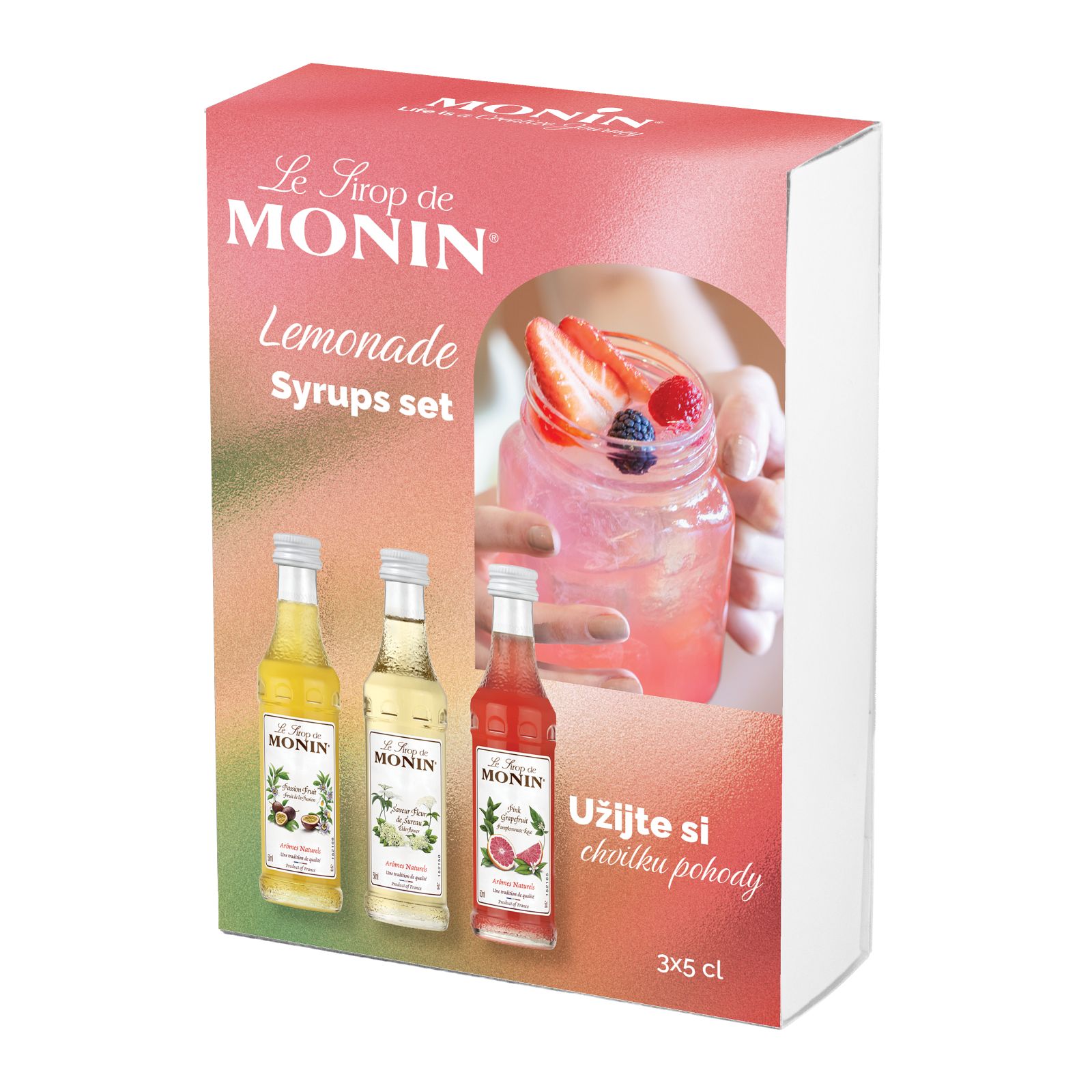 MONIN Lemonade syrups set 3x5cl A