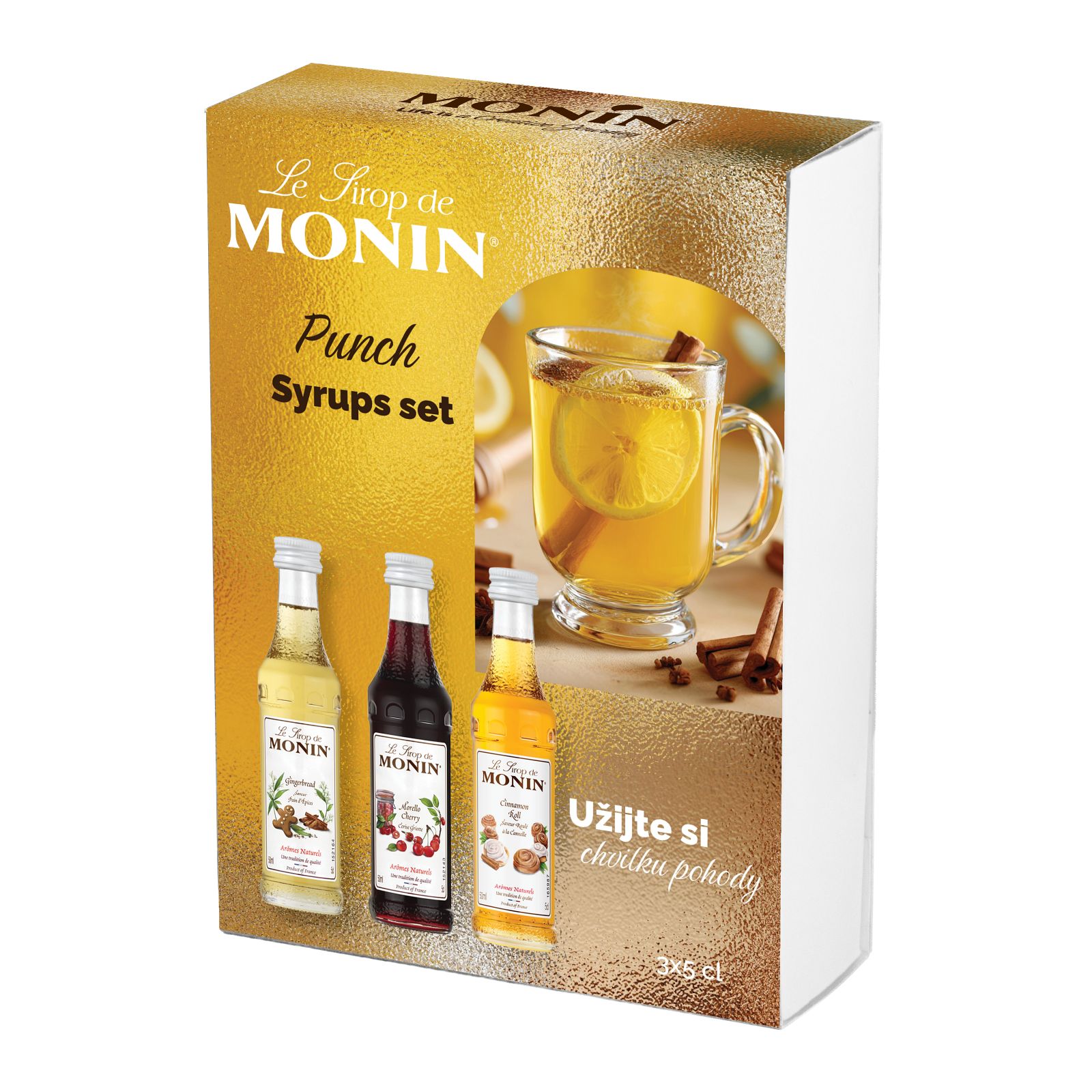 MONIN Punch syrups set 3x5cl A